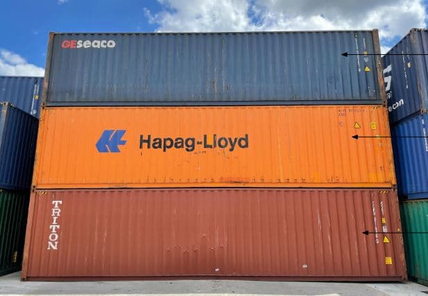 40 Foot Shipping Containers for FCL Moves