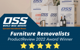 OSS World Wide Movers Furniture Removalist Award 2022