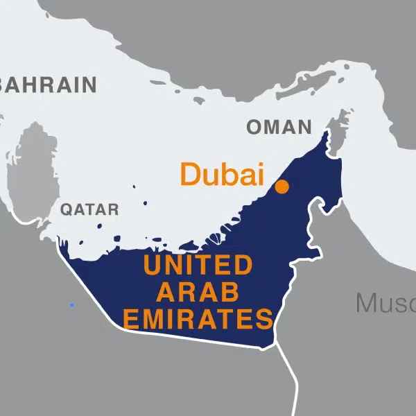 Moving and Living In Dubai Map