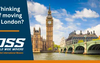OSS World Wide Movers - Moving From Australia To London