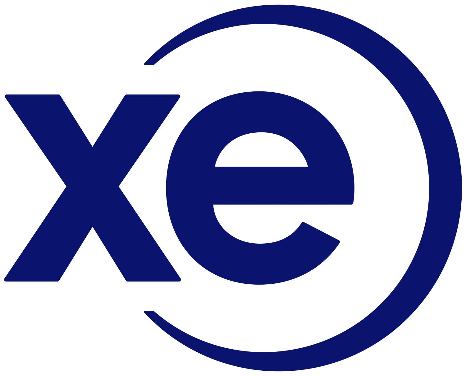xe currency exchange logo